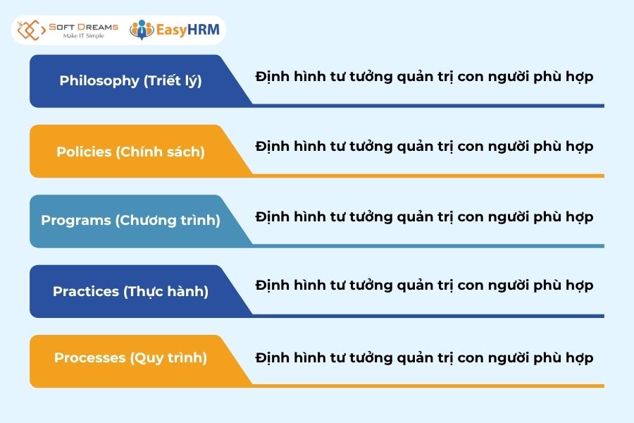 Nội dung mô hình 5Ps