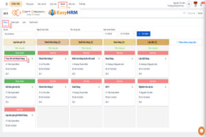 Phần mềm checklist công việc EasyHRM