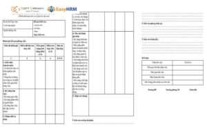 Phiếu đánh giá phỏng vấn tuyển dụng là gì?