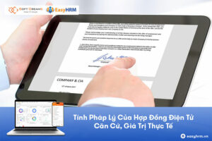 Tìm hiểu về tính pháp lý của hợp đồng điện tử