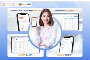 EasyHRM tích hợp nhiều tính năng hiện đại sử dụng ngay trên điện thoại 