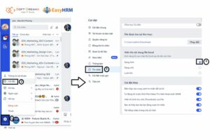 Thiết lập khai báo trên zalo
