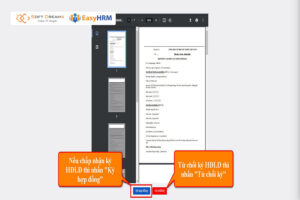 Phần mềm hợp đồng lao động điện tử EasyHRM - Ký nhanh, Đúng luật, Giá rẻ