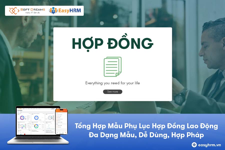Tổng hợp mẫu phụ lục hợp đồng lao động: Đa dạng mẫu, dễ dùng, chuẩn luật