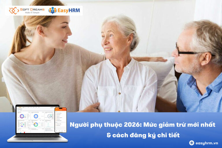 Người phụ thuộc 2026: Mức giảm trừ mới nhất & cách đăng ký chi tiết