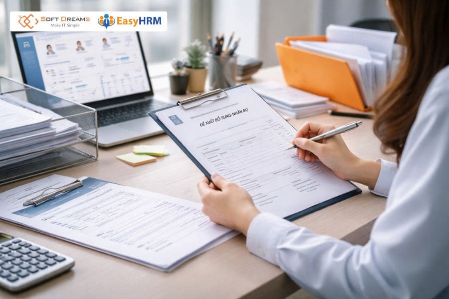 Cách viết tờ trình xin bổ sung nhân sự