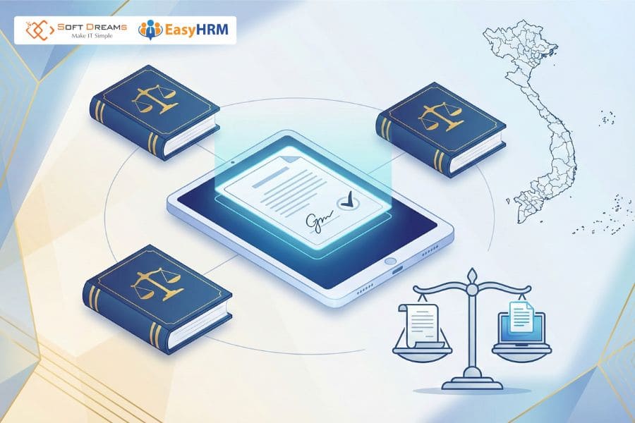 Nền tảng hợp đồng lao động điện tử đã được pháp luật công nhận 