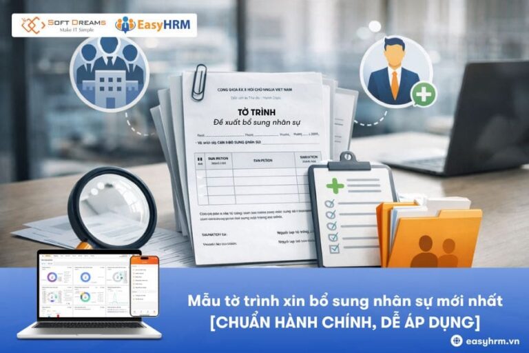 Mẫu tờ trình xin bổ sung nhân sự mới nhất [CHUẨN HÀNH CHÍNH, DỄ ÁP DỤNG]