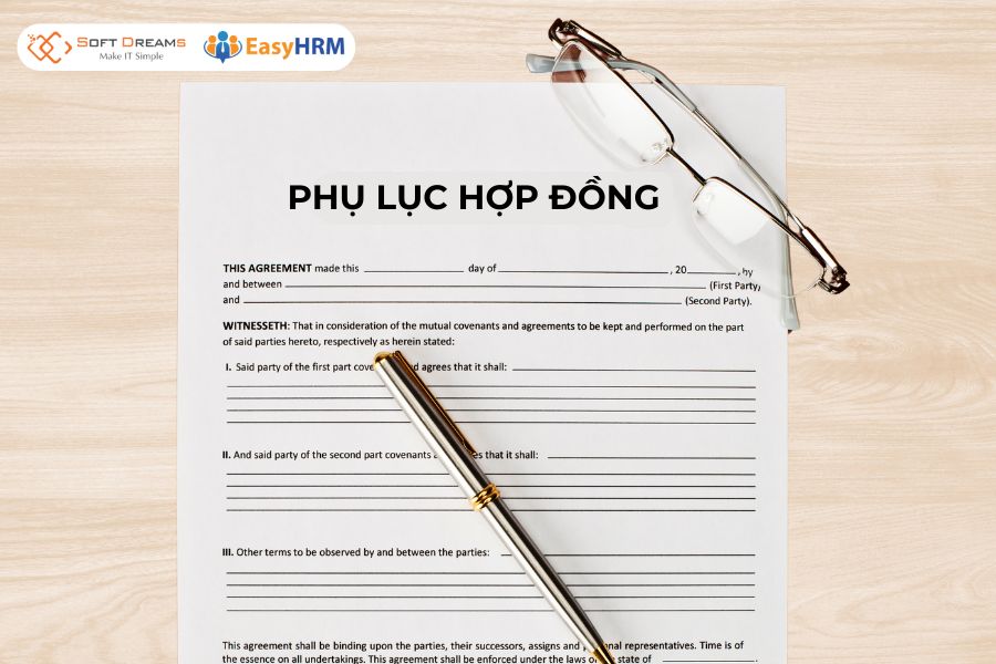Những trường hợp cần làm phụ lục hợp đồng