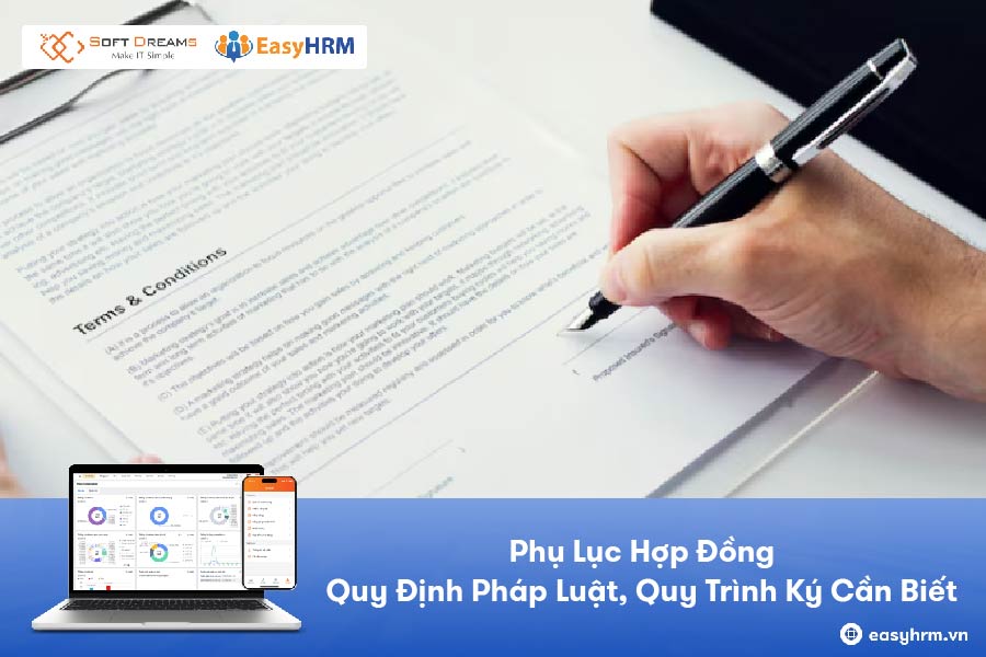 Phụ lục hợp đồng: Quy định pháp luật, Quy trình ký cần biết