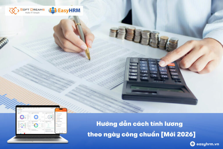 Hướng dẫn cách tính lương theo ngày công chuẩn