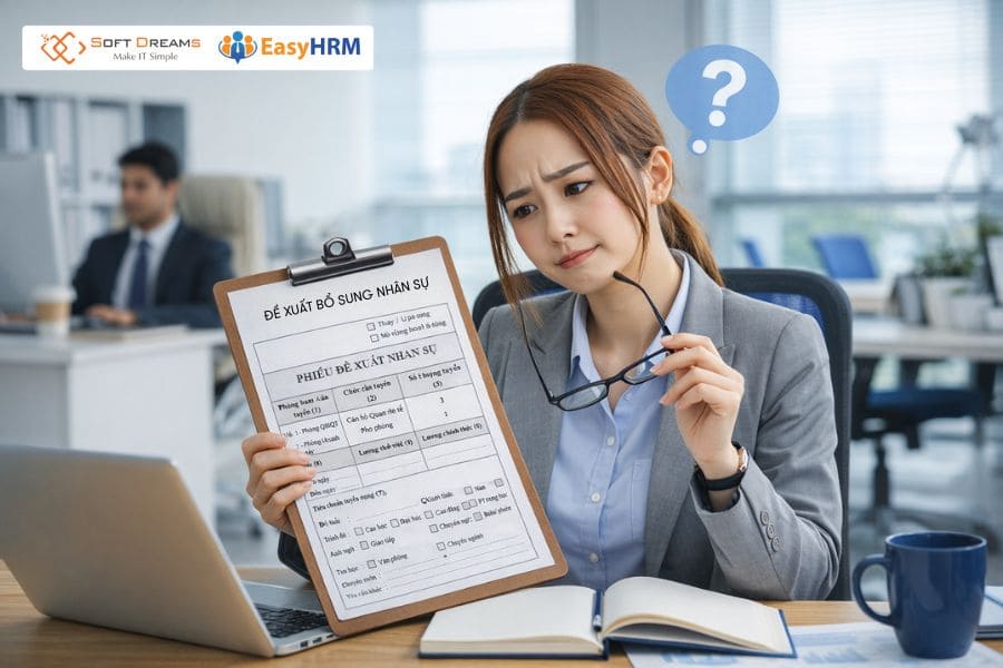 Những thắc mắc về việc xin bổ sung nhân sự