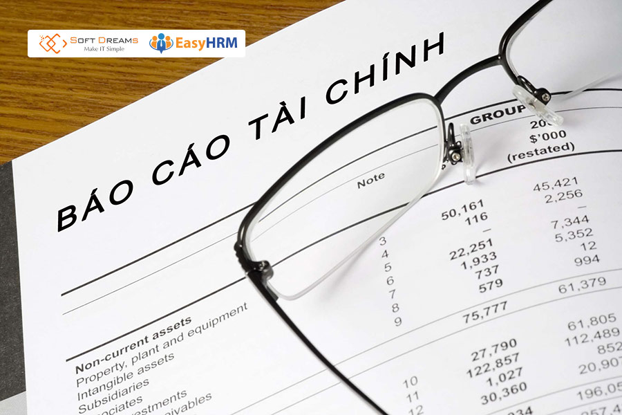 Payroll được dùng để làm căn cứ báo cáo tài chính