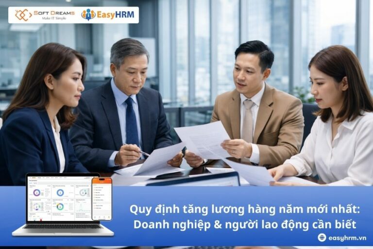 Quy định tăng lương hàng năm mới nhất: Doanh nghiệp & người lao động cần biết