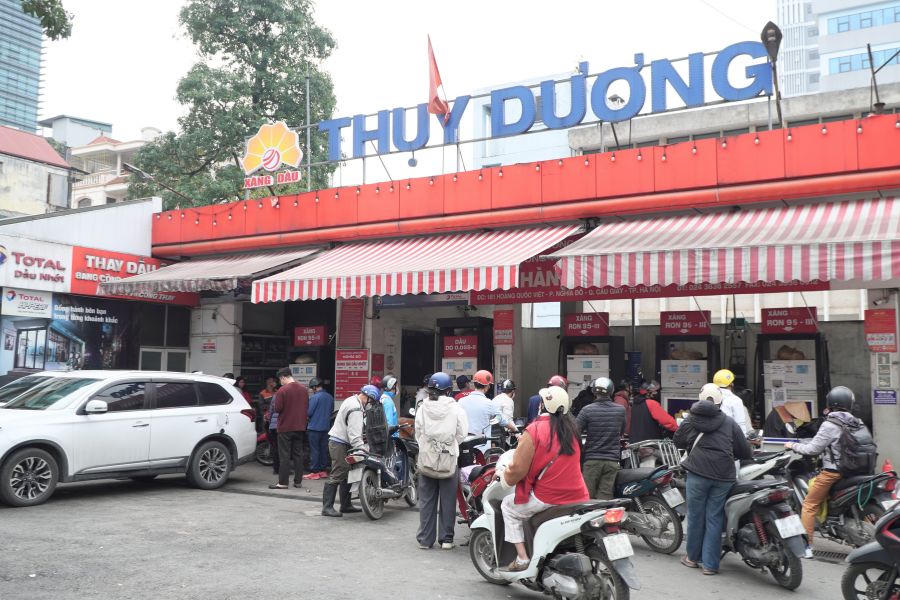 Cây xăng Thuỵ Dương cơ sở 179 Hoàng Quốc Việt, Hà Nội