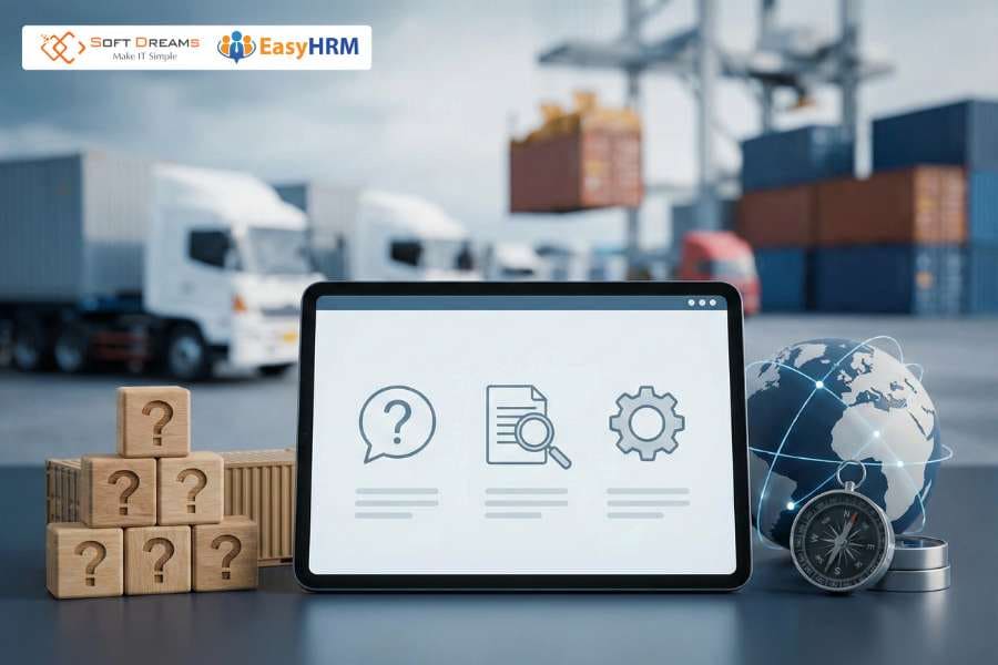 Những câu hỏi thường gặp trong ngành logistics về phần mềm quản lý nhân sự