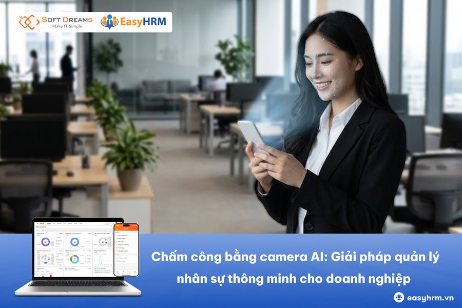 Chấm công bằng camera AI - Giải pháp quản lý nhân sự thông minh