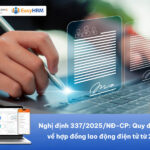 Nghị định 337/2025/NĐ-CP: Quy định mới về hợp đồng lao động điện tử từ 2026