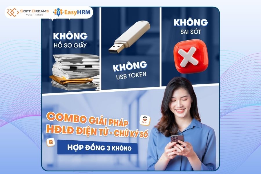 EasyHRM – Giải pháp hợp đồng lao động điện tử đáp ứng quy định pháp lý