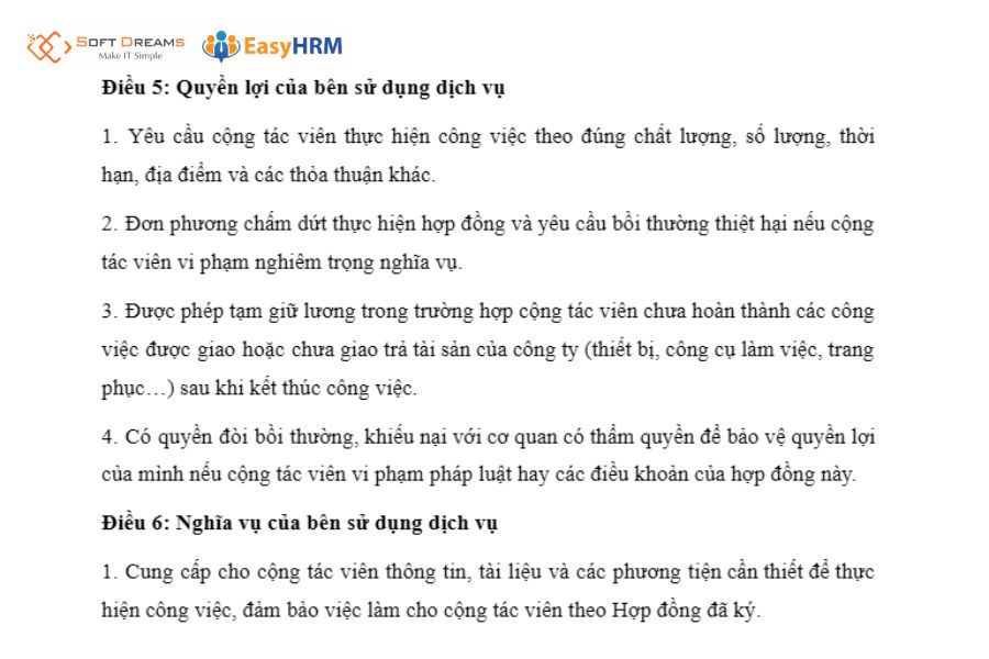 Mẫu hợp đồng cộng tác viên kế toán