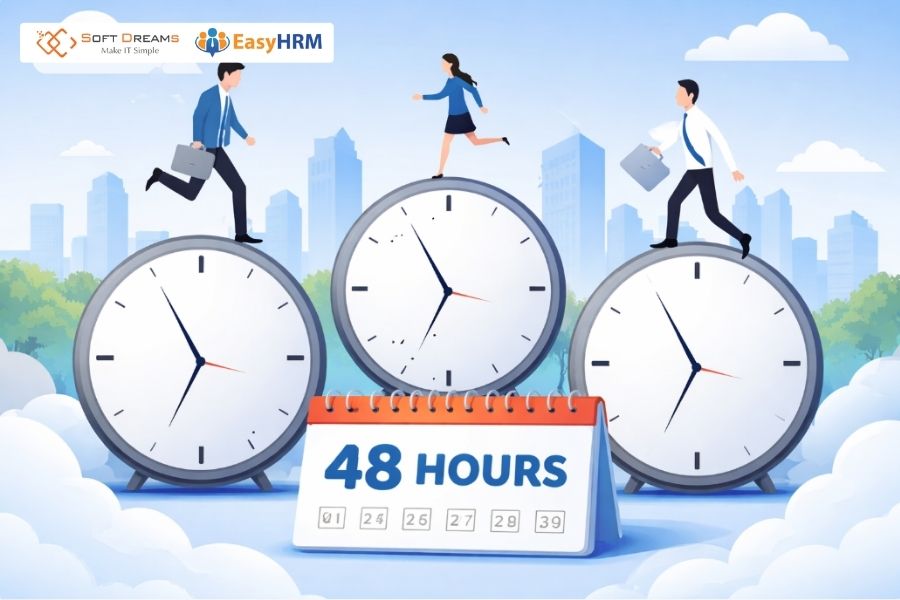 Thời gian lao động tối đa trong tuần là 48 giờ làm việc