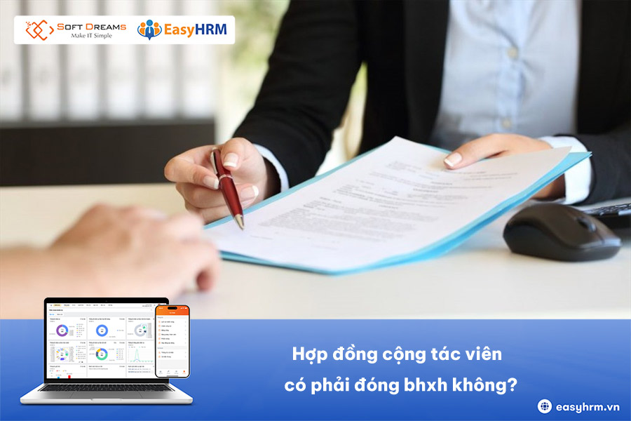 Hợp đồng cộng tác viên có phải đóng bhxh không? 
