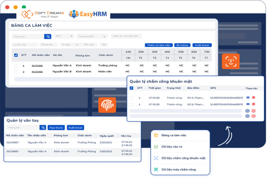 Ứng dụng công nghệ AI trong chấm công và quản lý hành chính