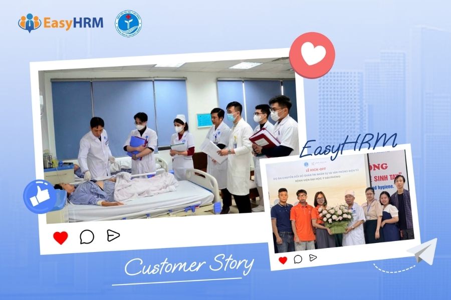EasyHRM được Bệnh viện Đại học Y Hải Phòng tin dùng