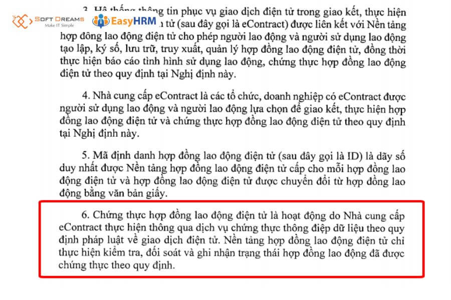 Nghị định 337 quy định về chứng thực hợp đồng lao động điện tử