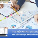 [TẢI MIỄN PHÍ] Mẫu phiếu khảo sát nhu cầu đào tạo nhân viên [mới nhất]