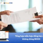 Tổng hợp mẫu hợp đồng lao động không đóng BHXH [MỚI NHẤT]