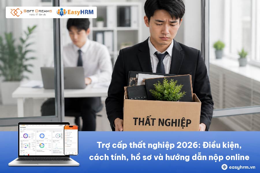Trợ cấp thất nghiệp: Điều kiện, cách tính, hồ sơ và hướng dẫn nộp online