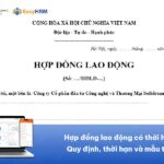 Hợp đồng lao động có thời hạn: Quy định, thời hạn và mẫu tải