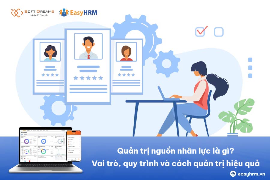 Quản trị nguồn nhân lực là gì? Vai trò, quy trình và cách quản trị hiệu quả