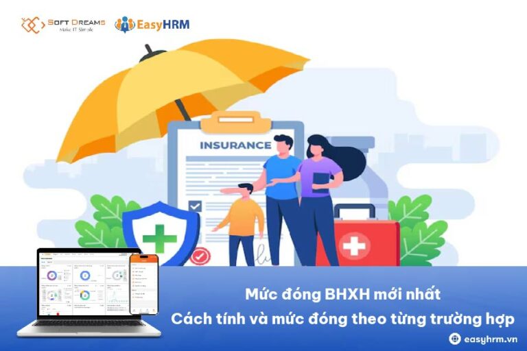 Mức đóng BHXH 2026 mới nhất: Cập nhật cách tính và mức đóng theo từng trường hợp