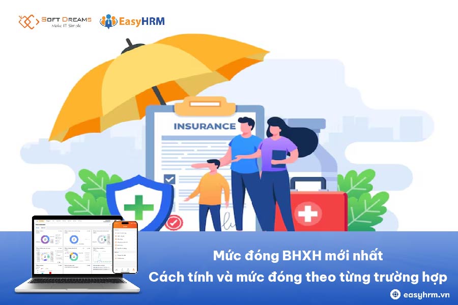 Mức đóng BHXH 2026 mới nhất: Cập nhật cách tính và mức đóng theo từng trường hợp