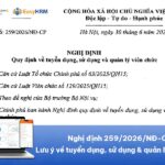 Nghị định 259/2026/NĐ-CP: 6 điểm lưu ý trong tuyển dụng, sử dụng và quản lý viên chức