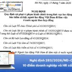 Nghị định 283/2026/NĐ-CP: Checklist 10 điểm doanh nghiệp và HR cần lưu ý