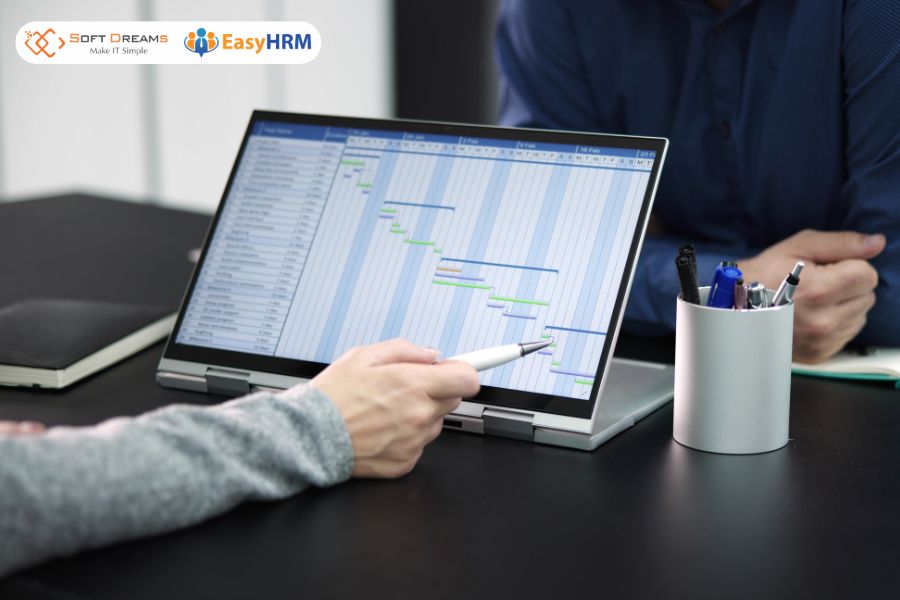 Vẽ sơ đồ gantt bằng excel