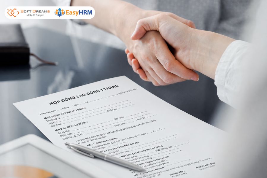 Hợp đồng lao động 1 tháng là gì?