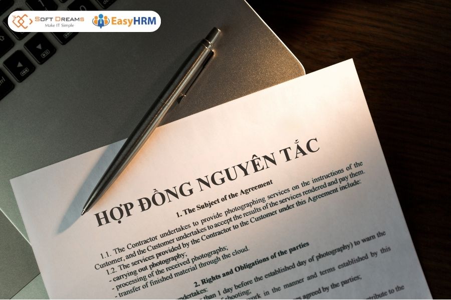 Hợp đồng nguyên tắc là gì?