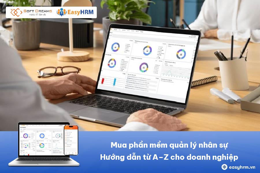 Mua phần mềm quản lý nhân sự: Hướng dẫn từ A–Z cho doanh nghiệp