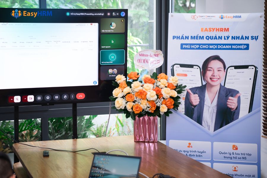 EasyHRM cam kết đồng hành cùng doanh nghiệp Việt trên hành trình số hoá quản trị